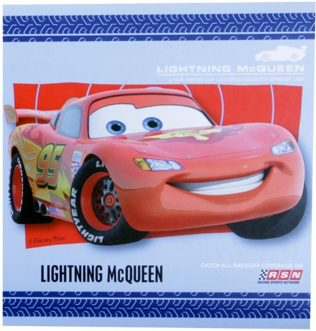 Biler Lightning McQueen tapetkant 15,6 cm version 6