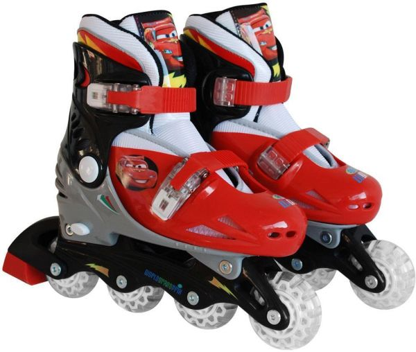 Adjustable two in one 3 Wheels Skate CARS 2 size 2 version 1
