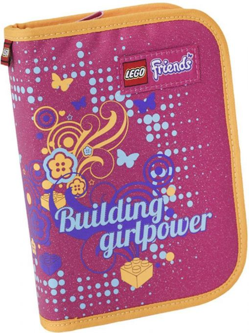 LEGO Friends Pink Pencil case with contents version 1
