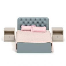Lundby Basic Bedroom Set