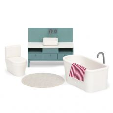 Lundby Basic Bathroom Set