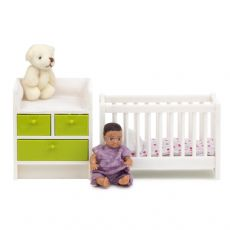 Lundby crib & changing table