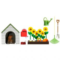 Lundby Garden Set and Doghouse