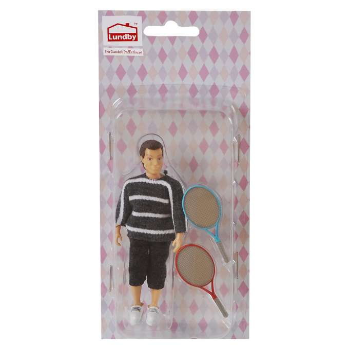 Lundby father w. two tennis rack version 2