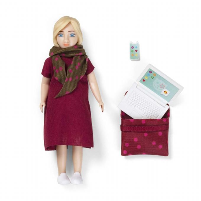 Lundby Doll With Computer version 2