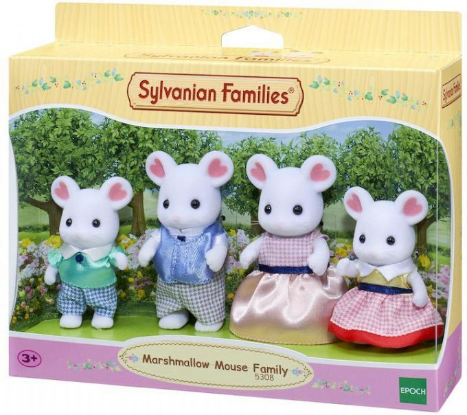 Marshmallow Mouse Family version 2