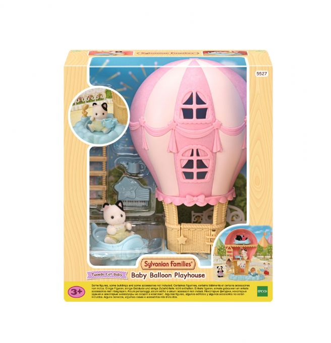 Baby Balloon Playhouse with figure version 2