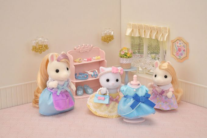 Utkldningsset prinsessor med figur version 4