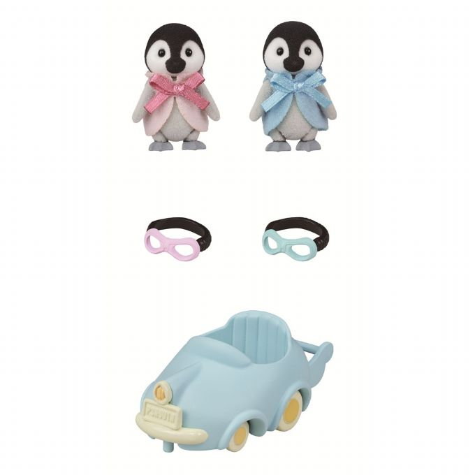 Baby pingviner Cykel + Legest version 1