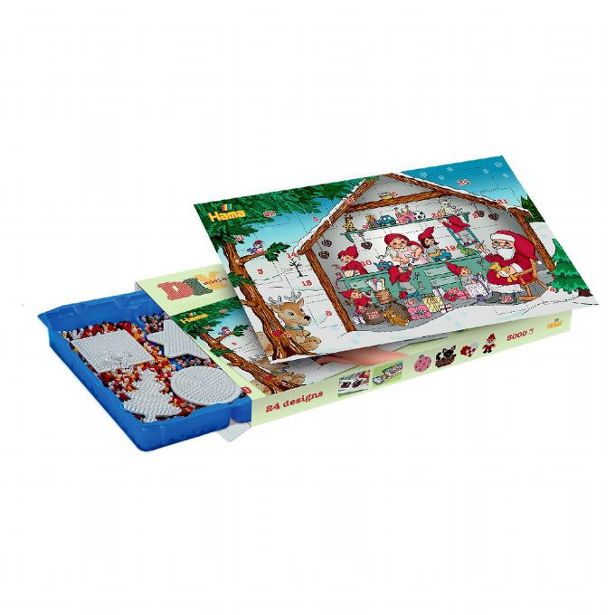 Hama Christmas calendar with 5000 beads version 2
