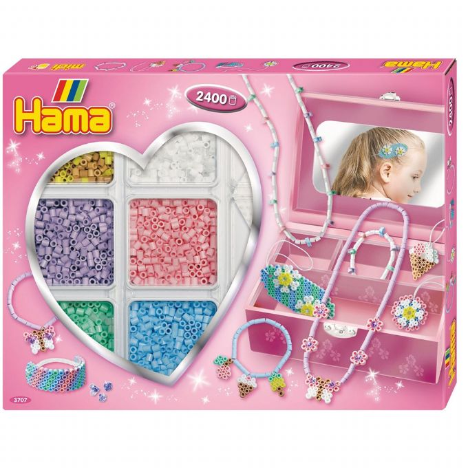 Hama Creative Box Smycken rosa version 1