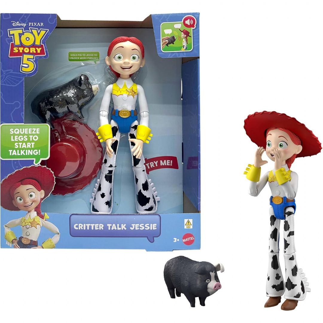 Pixar Toy Story 5 Puhuva Jessie ENG Pixar Toy Story -nuket JKL99