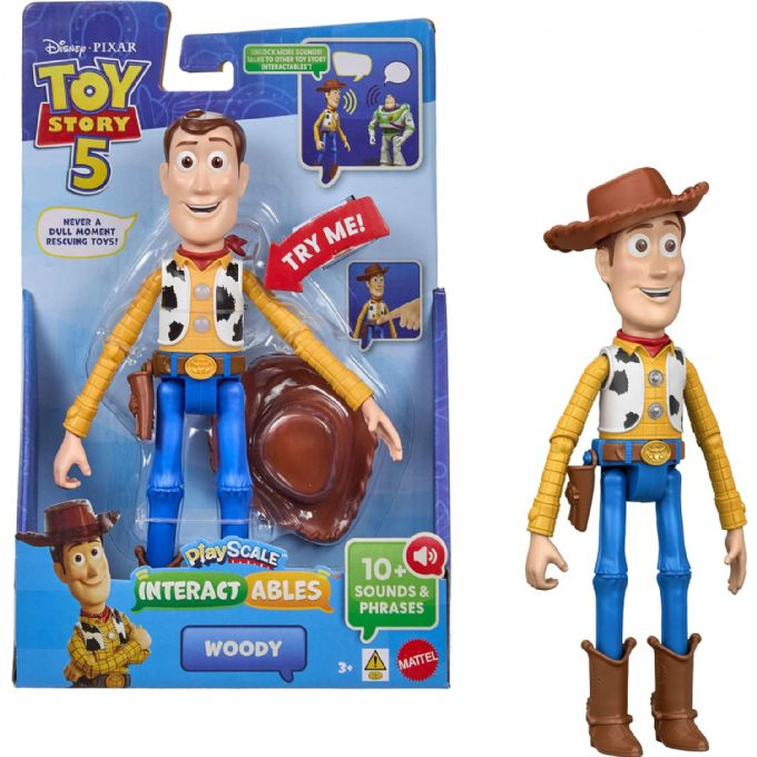 Toy Story 5 Woody Actionfigur m. lyd version 1
