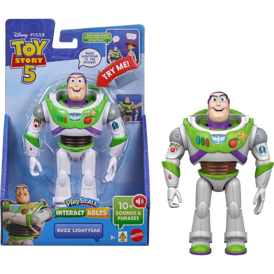 Toy Story 5 Buzz Actionfigur m. lyd