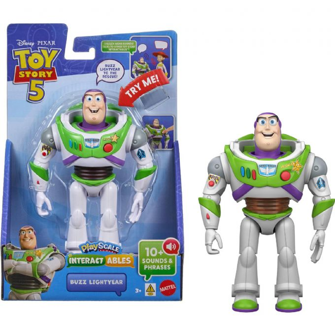 Toy Story 5 Buzz Actionfigur m. lyd version 1