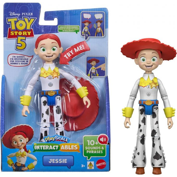 Toy Story 5 Jessie toimintahahmo äänellä version 1