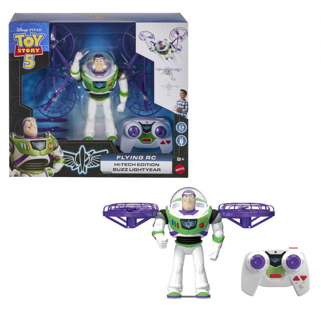 Pixar Toy Story Flying Hi-Tech Buzz RC