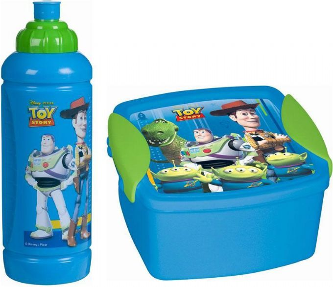Toy Story lounaslaatikko ja juomapullo version 1