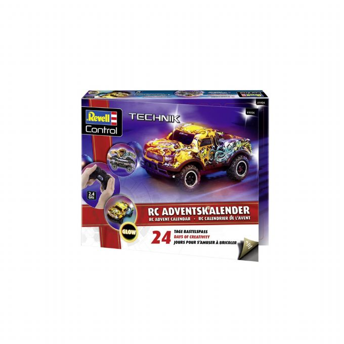 Revell RC-joulukalenteri 2026 version 1