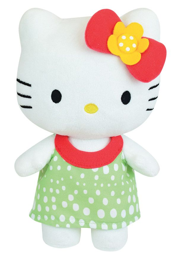 Hello Kitty Blå Gaveæske Bamse 20cm