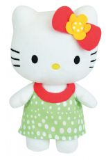 Hello Kitty Bl presentfrpackning Nalle 20cm