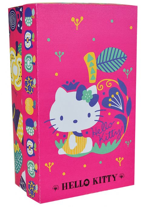 Hello Kitty Pink Gaveske Bamse 20cm version 2