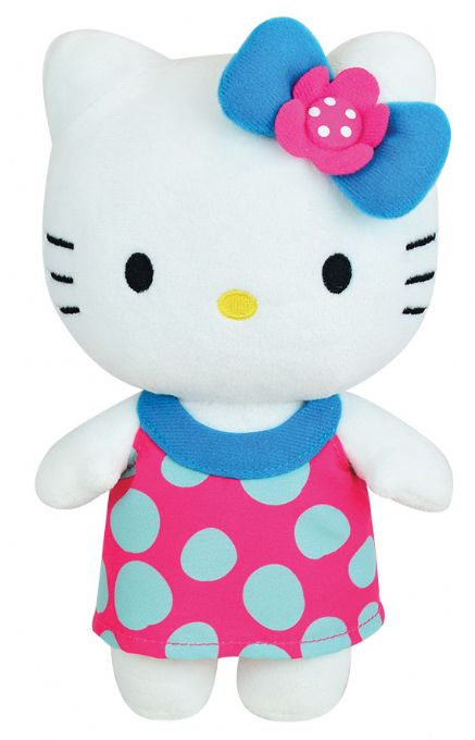 Hello Kitty Gul Gaveske Bamse 20cm version 1