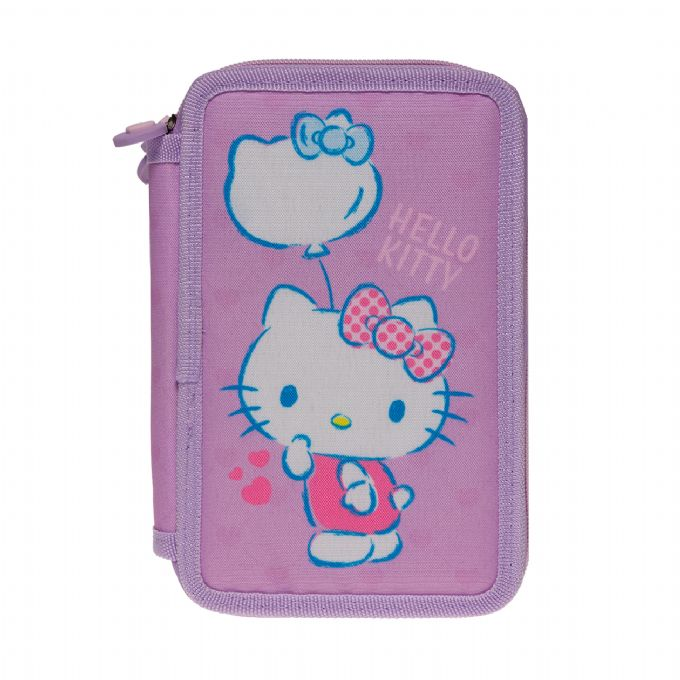 HELLO KITTY, t�ytetty penaali, 3 lokeroa version 1
