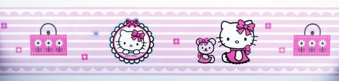 Hello Kitty tapetin reunus 15,6 cm version 8
