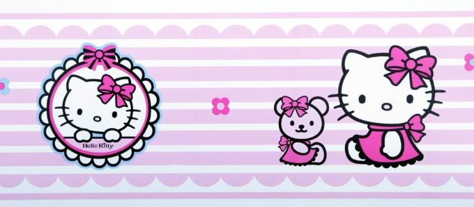 Hello Kitty wallpaper border 15.6 cm version 1