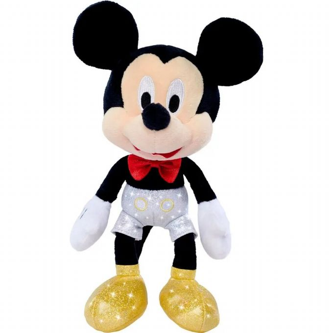 Billede af Sparkly Mickey Mouse bamse 25cm