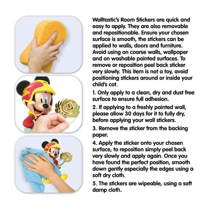 Mickey Mouse Wallstickers  version 4