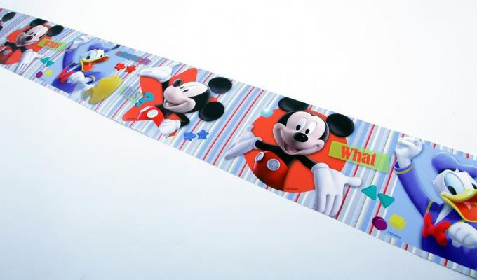 Mickey Mouse and Donald Duck wallpaper border 1 version 4