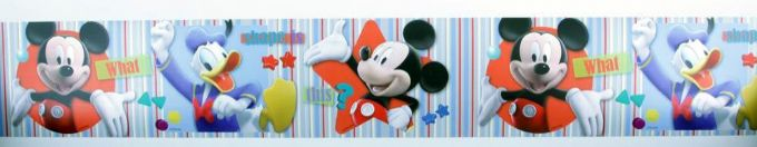 Mickey Mouse and Donald Duck wallpaper border 1 version 8