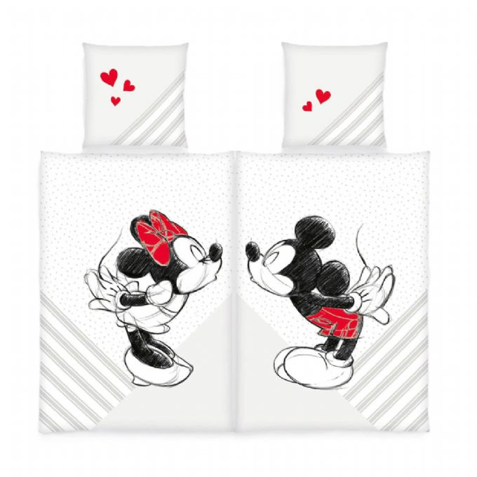 Mickey- und Minnie-Bettw�sche, version 1