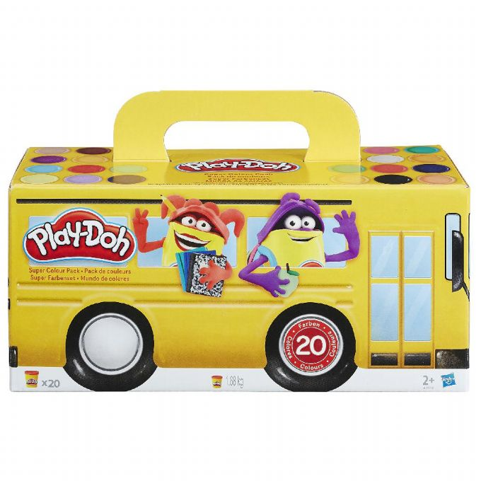Play-Doh Super Color 20 kauhat version 2
