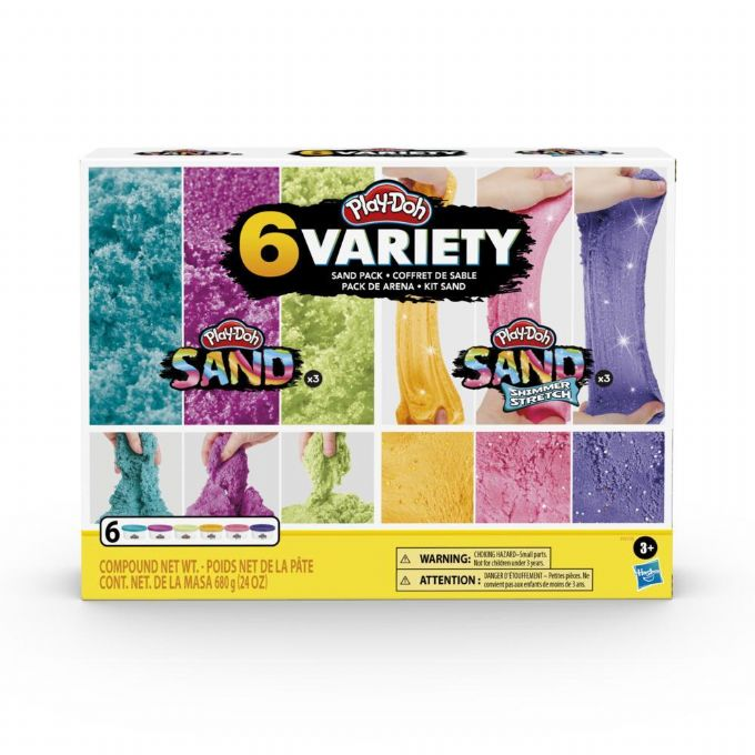 Play-Doh Sand 6-pack version 2