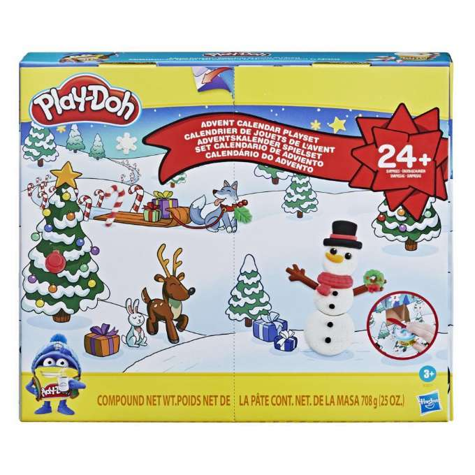 Play-Doh Christmas calendar version 1
