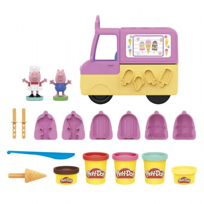 Spela Doh Gurli Pig Ice Cream Truck version 3