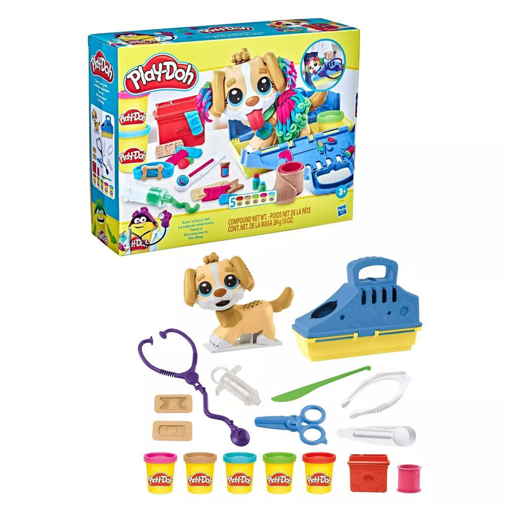 Play Doh Care N Carry Dyrelæge