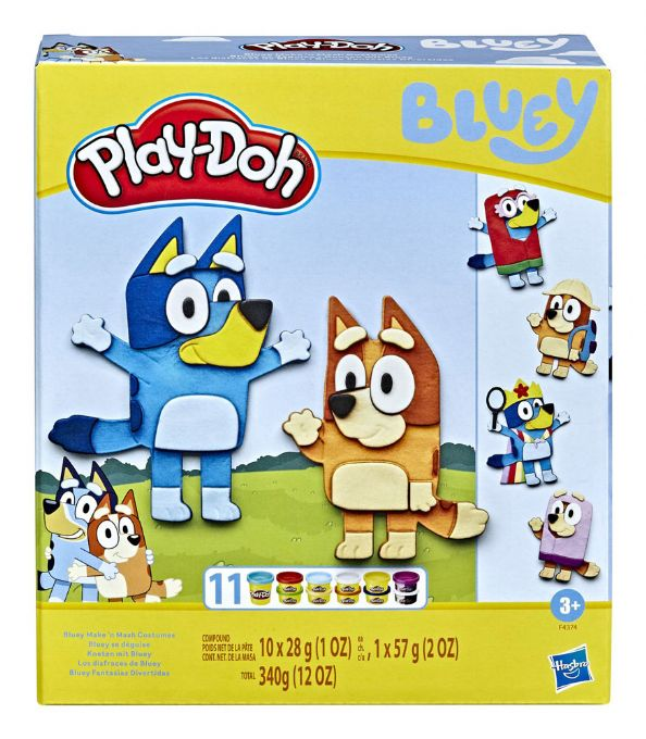 Play Doh Bluey Make N Mash Playset version 2