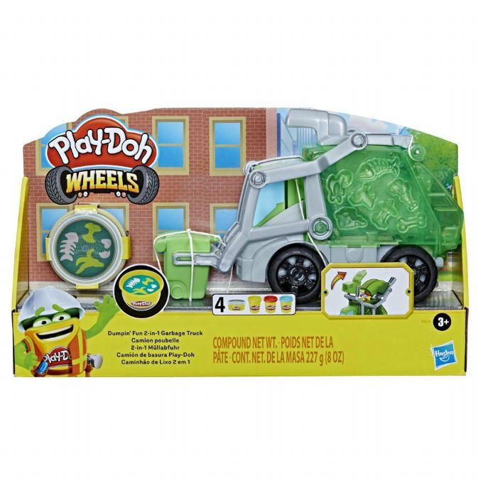 Play Doh Wheels Dumpin Fun Garbage Truck version 2