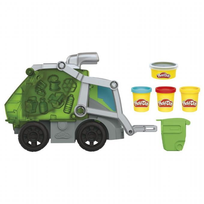 Spela Doh Wheels Dumpin Fun Garbage Truck version 1