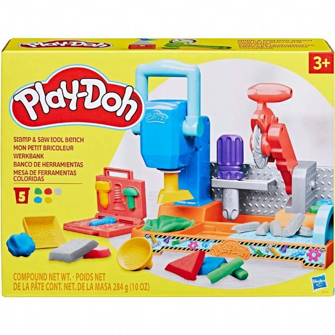 Play-Doh Leimaile ja Sahaa Työpenkki version 2