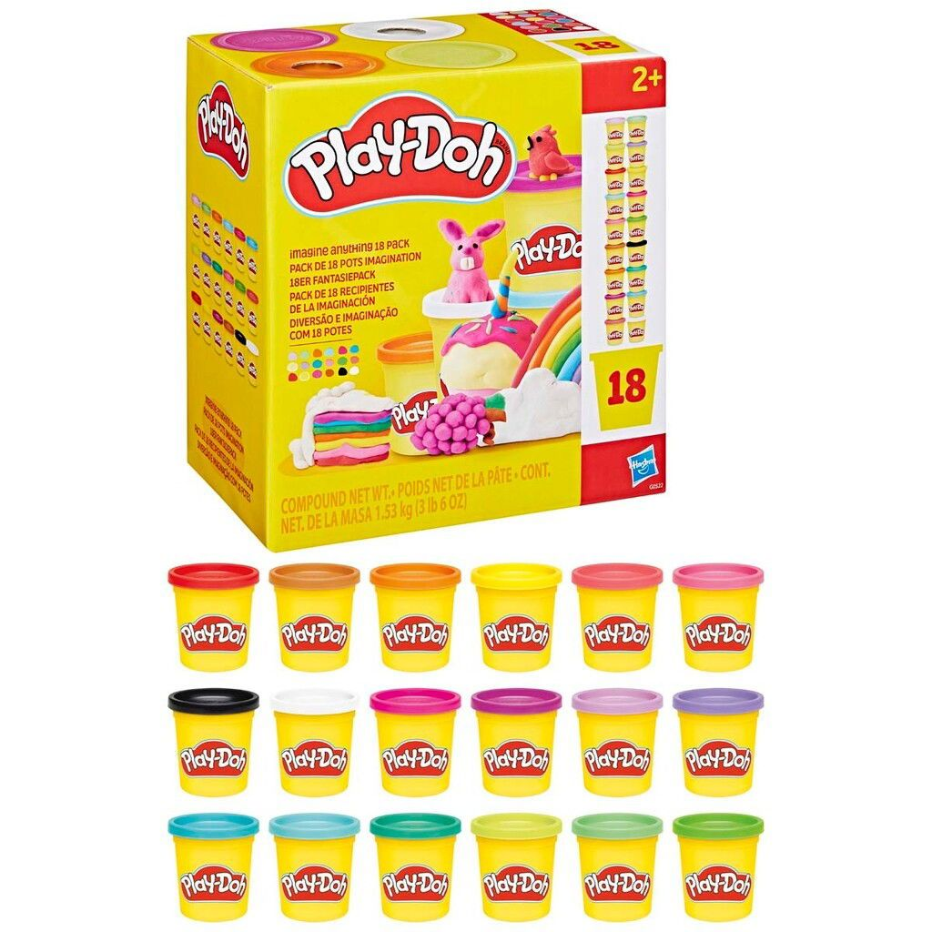 Play-Doh Imagine Anything 18 Pack 1,53Kg