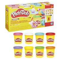 Play-Doh Rainbow 8 Pack Solid 680G