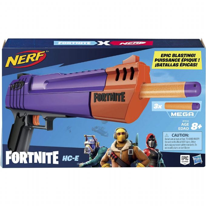 NERF Fortnite Blue Shock Dart Blaster - F4108