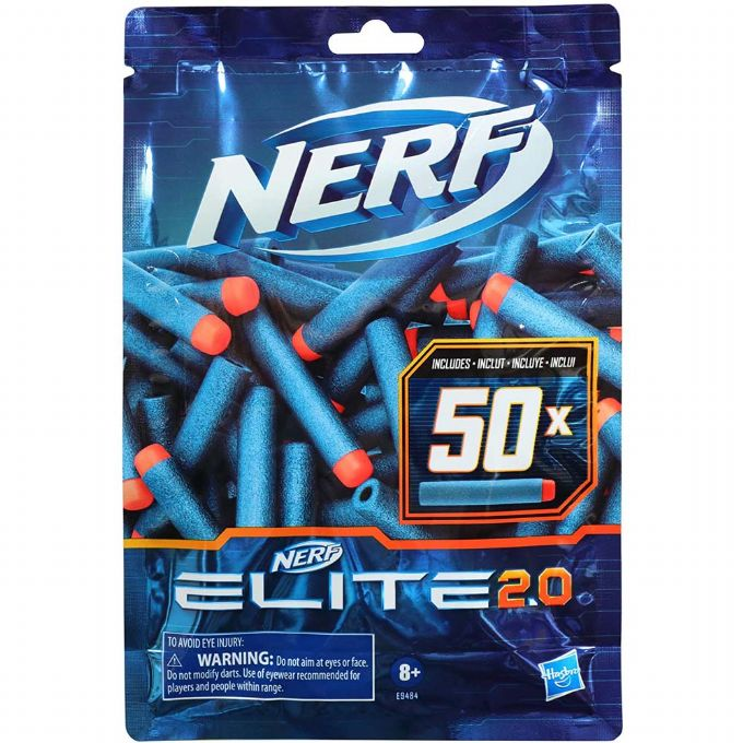 Nerf Elite 2.0 Tyttpakkaus 50 kpl version 2
