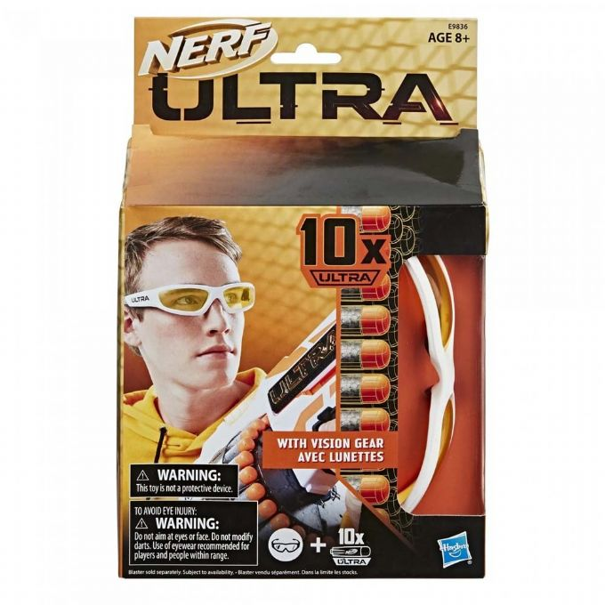 Nerf Ultra Vision Gear Briller m. skud version 2