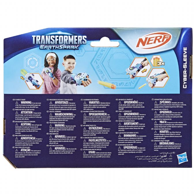 Nerf Transformers Cyber Sleeve version 3